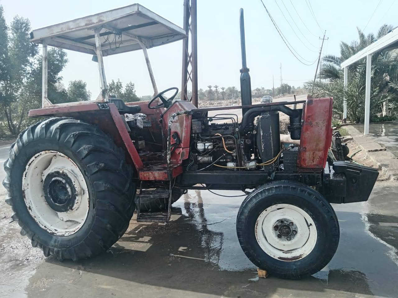 للبيع مكينه فيات موديل 82 رقم قادسية
 سنويه نافذه من سنه 2020 مكينه مشروطه
كير مشروط العنوان الديوانية مهناويه الاستفسار عن طريق هذا الرقم *********** وغير متواجد على الفيس بوك مكلف
