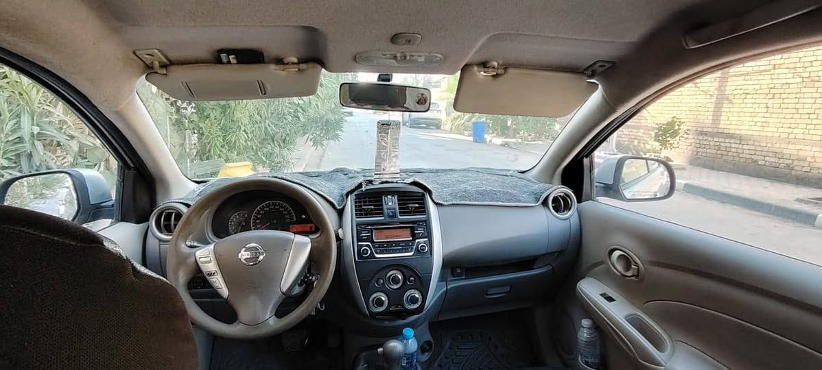 نيسان صني ٢٠١٧ بليته الزركه مكفوله كفاله عامه بيه فقط البارد بلباب الخلفي منظومه زنون بلاد  تبريد حداديه مكينه كير جاهز السياره بأسمي السعر ٩٠ وبيه مجال  ***********
