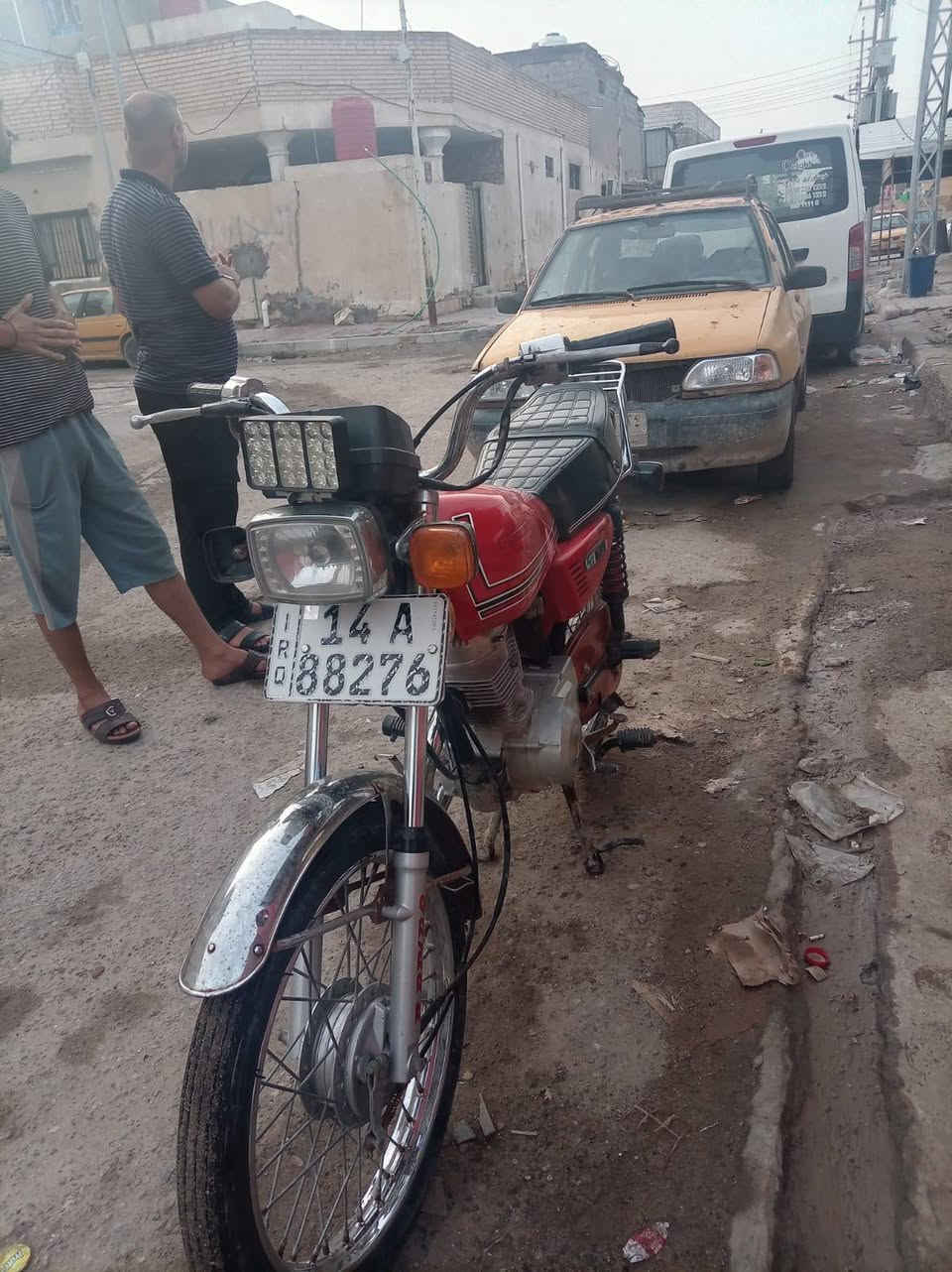 دراجه نامة رقم كلشي شغال بيها تجي تشوف بعينك وثاني يوم تحويل 1700وبيها مجال البصرة, العراق


**إذا كنت صاحب هذا الإعلان وتريد حذفه لأي سبب، رجاءا أرسل رسالة إلى الدعم الفني**