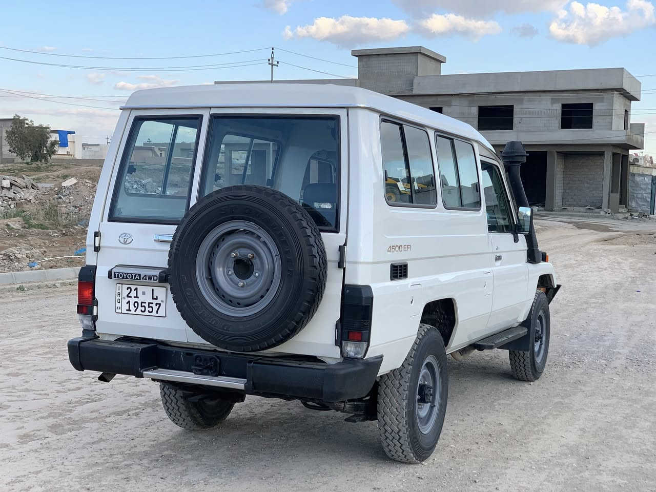 للبيع تويتا لاندكروزر شاص ٢٠٠٣ سنوي بسمي رقم ابيض خصوصي  سيارة جديد كفالة محرك كاز ⛽️⛽️ بمپونوزل محرك عدل ٦ سلندر   مابي بختر لا تنقيص تخم تاير دنلوب شركة جديد 
تبريد شغال ثلج و تبريد مركزي 
مكان كركوك 
***********٨
