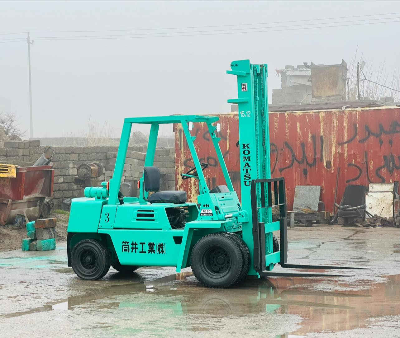 للبيع رافعة شوكية 
كوماتسو 3 طن جوب عالي حركتين 
كير محرك رفع بشرط كهربائيات كامل 
سعر 38 ورقة او بي مجال 
للاستفسار اتصال ***********  📞
