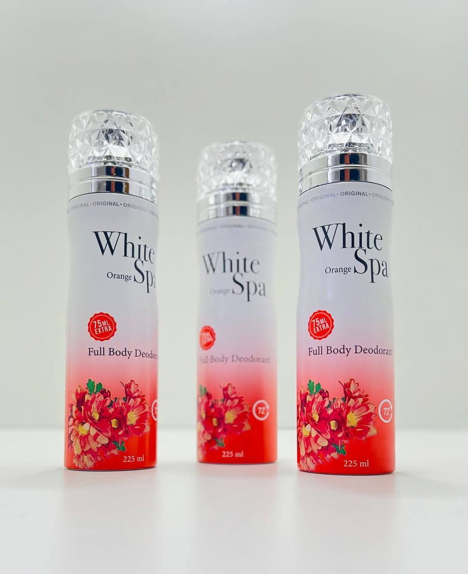 معطر ومزيل عرق للجسم  White Spa 🥹💗 (وايت سبا) التركي 🇹🇷
بروائح مختلفة من الورد ٨ اشكال 
والعطور تجنننن راح تدمنين عليهم 😭👄
 
رائحة جميلة تدوم لمدة 24 ساعة.
يعمل كمفتح للبشرة ويحتوي على فيتامين A.
لا يترك أي أثر على الملابس بجميع ألوانها.

متوفر بحجم 225 مل مع كمية إضافية.


**إذا كنت صاحب هذا الإعلان وتريد حذفه لأي سبب، رجاءا أرسل رسالة إلى الدعم الفني**