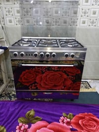 طباخ فريش مصري ستيل حجم كبير ٩٠×٦٠ اخو الجديد كله شغال والفرن شغال (ال...