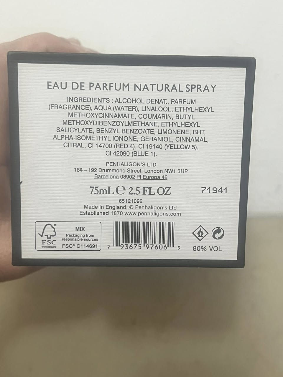 عطر لورد جورج مستعمل قليل موضح بالصوره اورجينال اصلي فقط القبغ بي عيب القبغ فقط للبيع للحجز خاص ملاحظه جميع العطور مباعه فقط هذا متوفر


**إذا كنت صاحب هذا الإعلان وتريد حذفه لأي سبب، رجاءا أرسل رسالة إلى الدعم الفني**