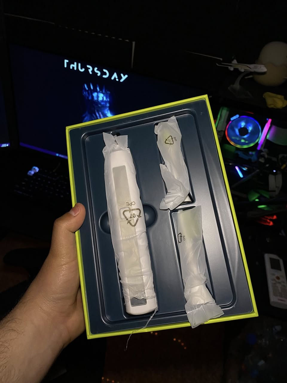 فرشاة اسنان شحن كامل ملحقات جديده
سعر 38 الف

توصيل متوفر مكاني بغداد


**إذا كنت صاحب هذا الإعلان وتريد حذفه لأي سبب، رجاءا أرسل رسالة إلى الدعم الفني**