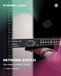 شغل أجهزتك الشبكية بكفاءة ولمسافات تصل إلى 250 متر. مع المقسم الشبكي S...