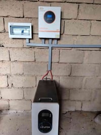 اسديرة وسطى • بطارية ليثيوم 15كيلو • 7ألواح 620واط