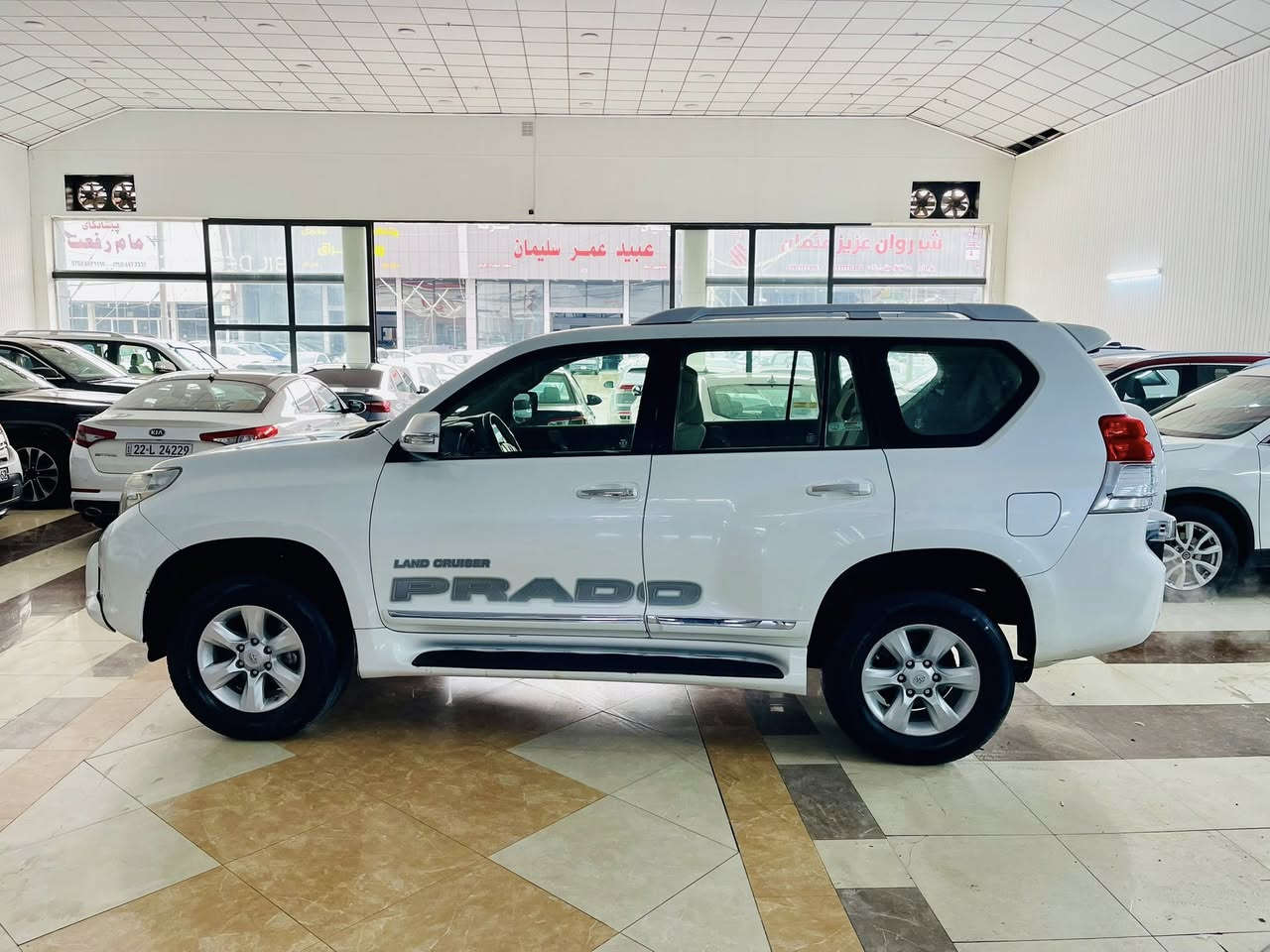 Prado 2011 4 سلندر بدون صبوغ سيارة بسمي عنوان أربيل 
***********
وتسأب
