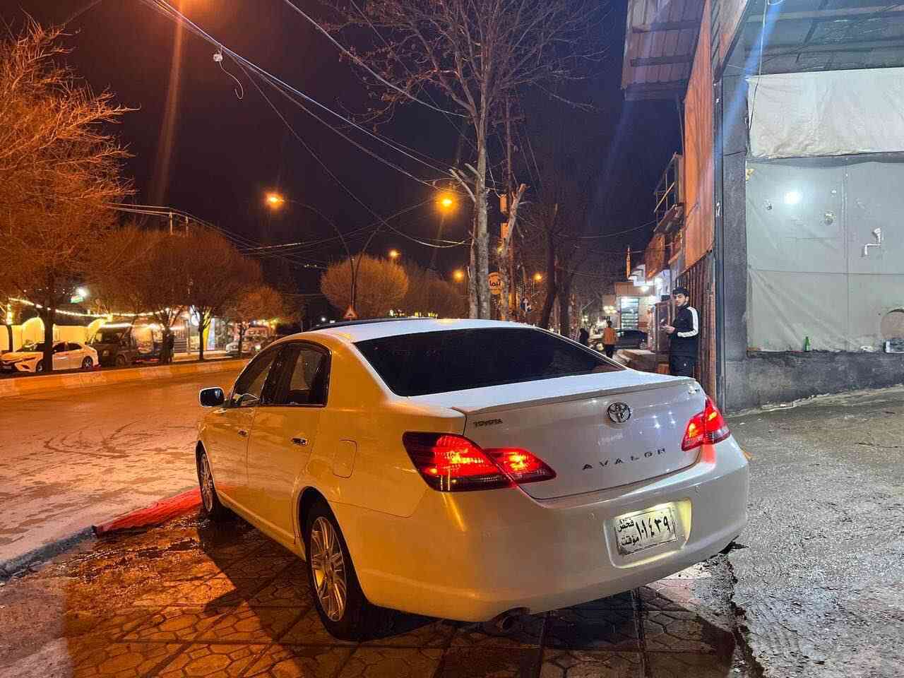 AVALON 2007 DUBAI  ساغ ساغ
بةس فروشتن گورينةوة ناكةم
LIMTED فووول فوول
سيارةكة خويان لة دوبةي هيناويانة
سيارة سفرة نمونةية لة جواني 
٢بارجةي بةس بمبة لةسةر ساغي
سيارة ناو زردة بسمةية سلايدة
كوشين كارةباي خزنو تيرة
كوشينيي لوك لوكن سيارة نمونةيي جوانية گيرو مةكينةو توندو تولي هةموي بةشةرتة 
نوقساني تيدا نيةلة دةحامي لو دةحامي گشتي بةشةرت
سعري ٨٢محامةلة شوين سوران موشتةري تيل بكة
بةس فروشتن
*********** أربيل, العراق
