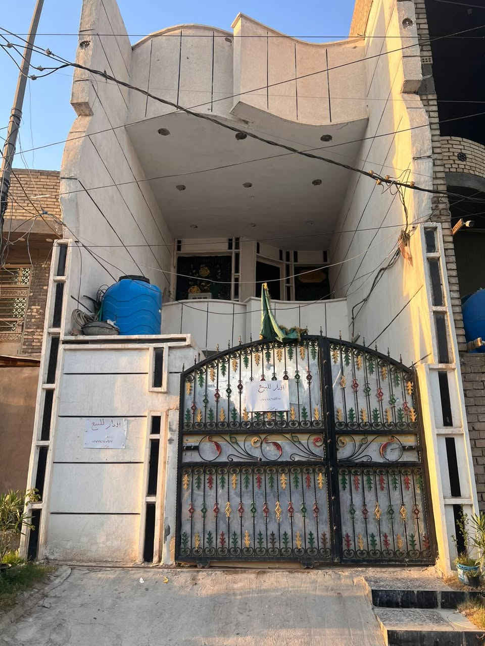 مساحة 125 للبيع طابقين غرفة نوم في طابق الاول وغرفتين نوم في طابق الثاني 3صحيات   بغداد العبيدي حي السفير شارع مصور المنار للاستفسار: ‏‪***********‬‏📞
مساحة 125 للبيع طابقين غرفة نوم في طابق الاول وغرفتين نوم في طابق الثاني 3صحيات   بغداد العبيدي حي السفير شارع مصور المنار للاستفسار: ‏‪***********‬‏📞
