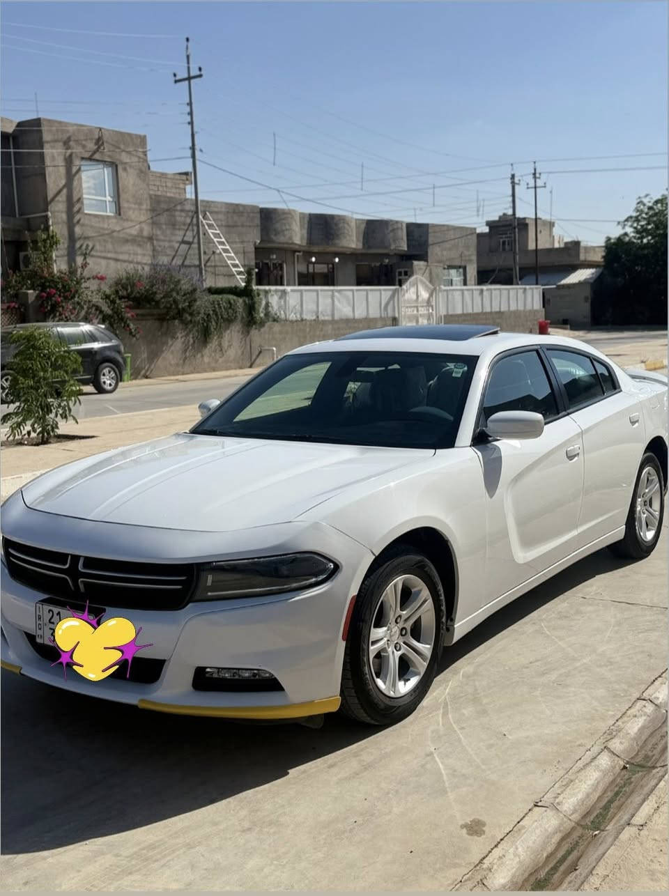 دوج جارجر 2022 SXT PLUS 
لون ابيضّ
سياره كلين تايتل بدون صبغ وا تبديل
ماشي 60ميل شرط الفحص 
سلايد 
جلد
بصمه 
رادار بلمري 
نقطه عمياء 
تشغيل عن بعد 
لايتات زينون 
كرسي سايق كهرباء 
حساسات خلفيه : كامره
سياره جديده 
رقم سليمانيه جديد 
العنوان ديالي خانقين 
***********
