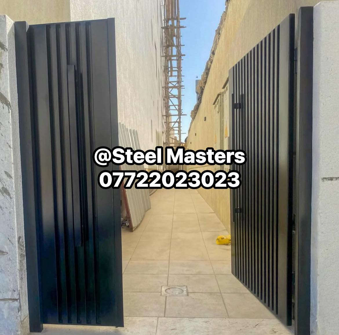 🛑نقدا & بالتقسيط 
ورشة Steel Masters لأعمال الحدادة 

تنفيذ وتوريد باب حديد تشكيل 

✅ تصميم عصري يناسب جميع المداخل 
✅ خامات حديد عالية الجودة   
✅ تنفيذ دقيق وتشطيب احترافي لضمان افضل النتائج 

📐 تصميم عملي  _ متين وامن متناسق مع الواجهات الحديثة 

تنفيذ فعلي من ورشة #steel_masters

📍 للتواصل والاستفسار:
+964 ***********
العراق_بغداد
