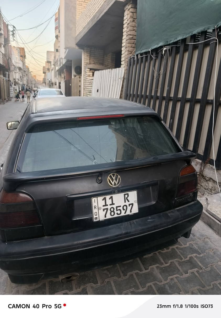 سياره كولف موديل 1994 سنويه اباسمي تحويل مباشر رقم بغداد تبريد شغال السياره نضيفه الاستفسار الاتصال ماعندي خاص ***********
