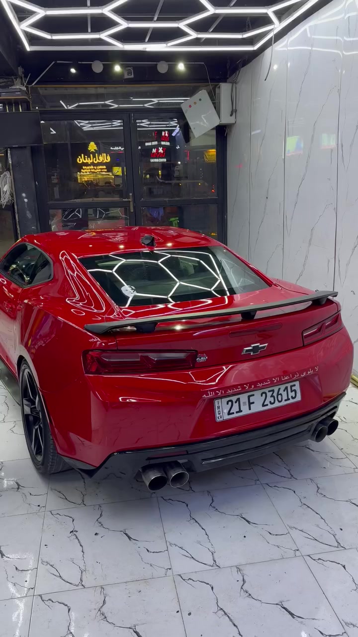 سلام عليكم 🫡
كمارو موديل 2016 
كت Zl1 
محرك 6 سلندر 
كراسي كهرباء 
تحكمات ستيرن 
شاشه اعطال 
تدفئه تبريد 
دعاميه و بونيد و مازدات zl1
صدر أمامي خلفي جديد
باتري جديد 
ويل حجم 20 
شفتات سرعه 
رقم سليمانيه الدولي 
للاستفسار عن باقي التفاصيل 
***********📞
