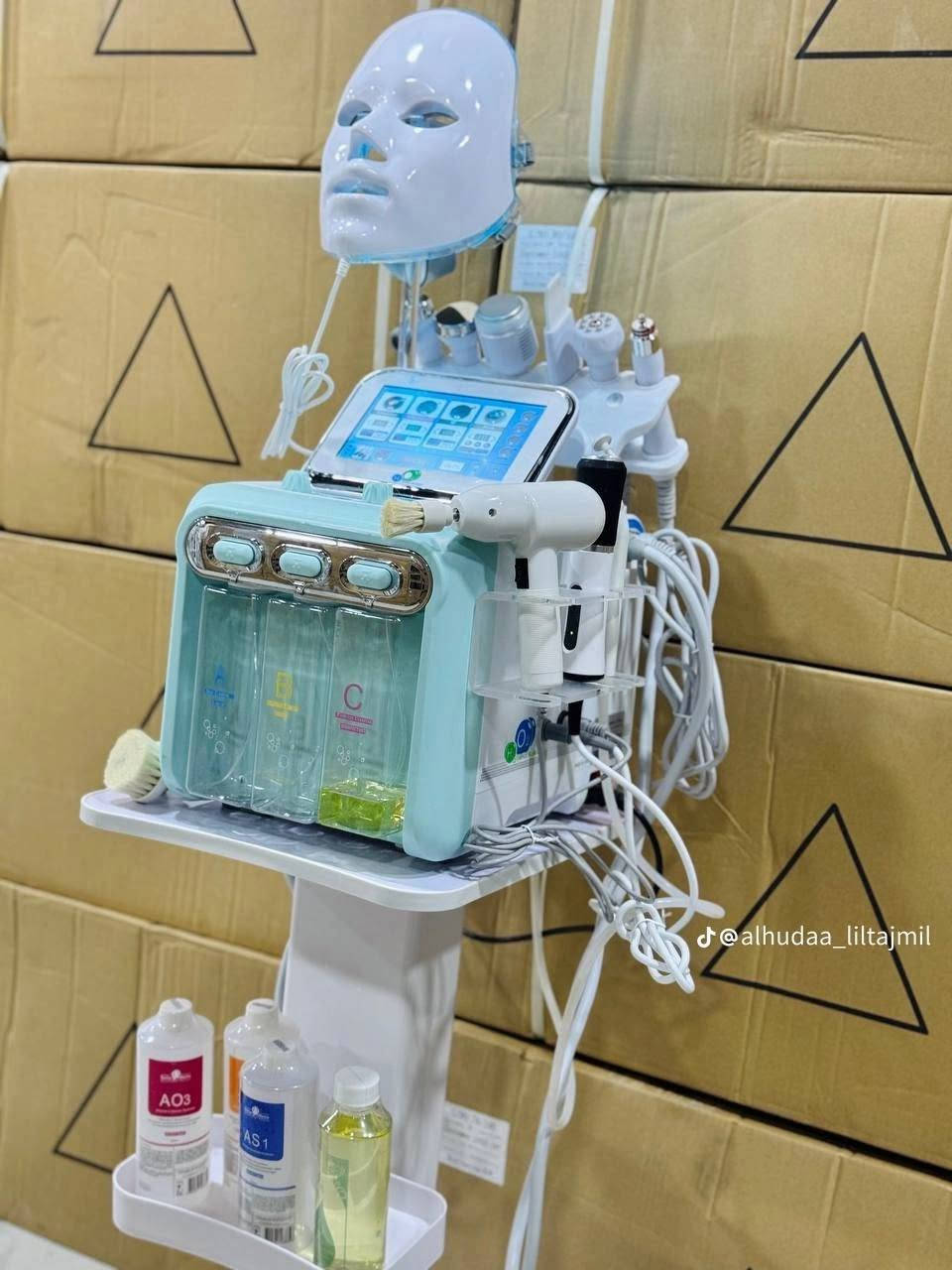 جهاز تنضيف بشره شرط نضيف
اسم جهاز هايدروفشل سبعه مراحل بي 
اتوصل عل رقم فقط ***********
