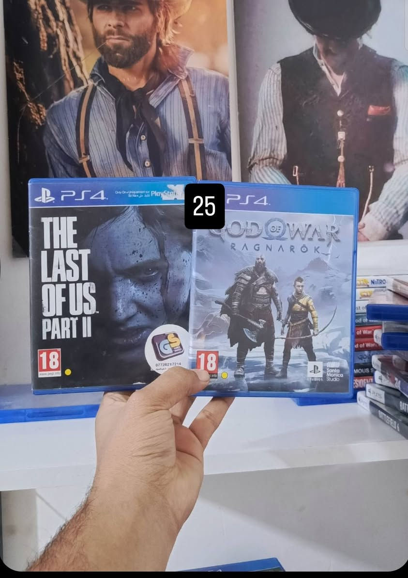 العاب مستخدم للبيع او مراوس 🎮
الاسعار داخل الصور 
توصيل متوفر للجميع المحافظات ❤️ 
بغداد مدينة الصدر 
***********
ادمن وافق ❤️
