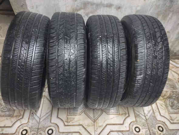 تايرات تاهو للبيع
سعر ١٥٠ 
مكاني البصرة 
***********
