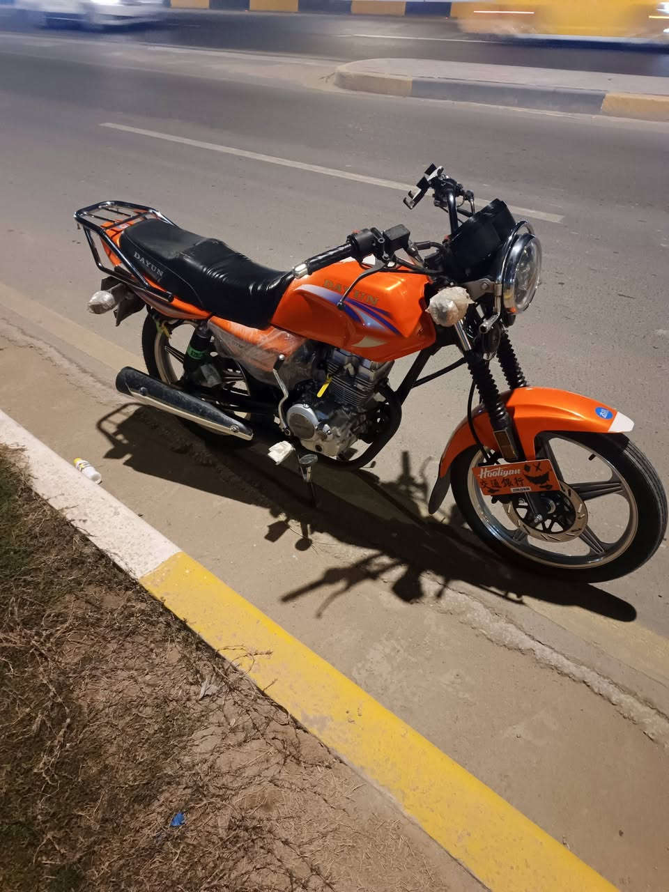 السلام عليكم دراجه دايون عظم للبيع الدرجه موديل 2023 اوراق اصولي ونضيفه حيل مكينه كفاله دشبول اكتروني الجديد مكاني كربلاء طوريج السعر 1550 للاستفسار اتصل  ‏‪***********‬‏
