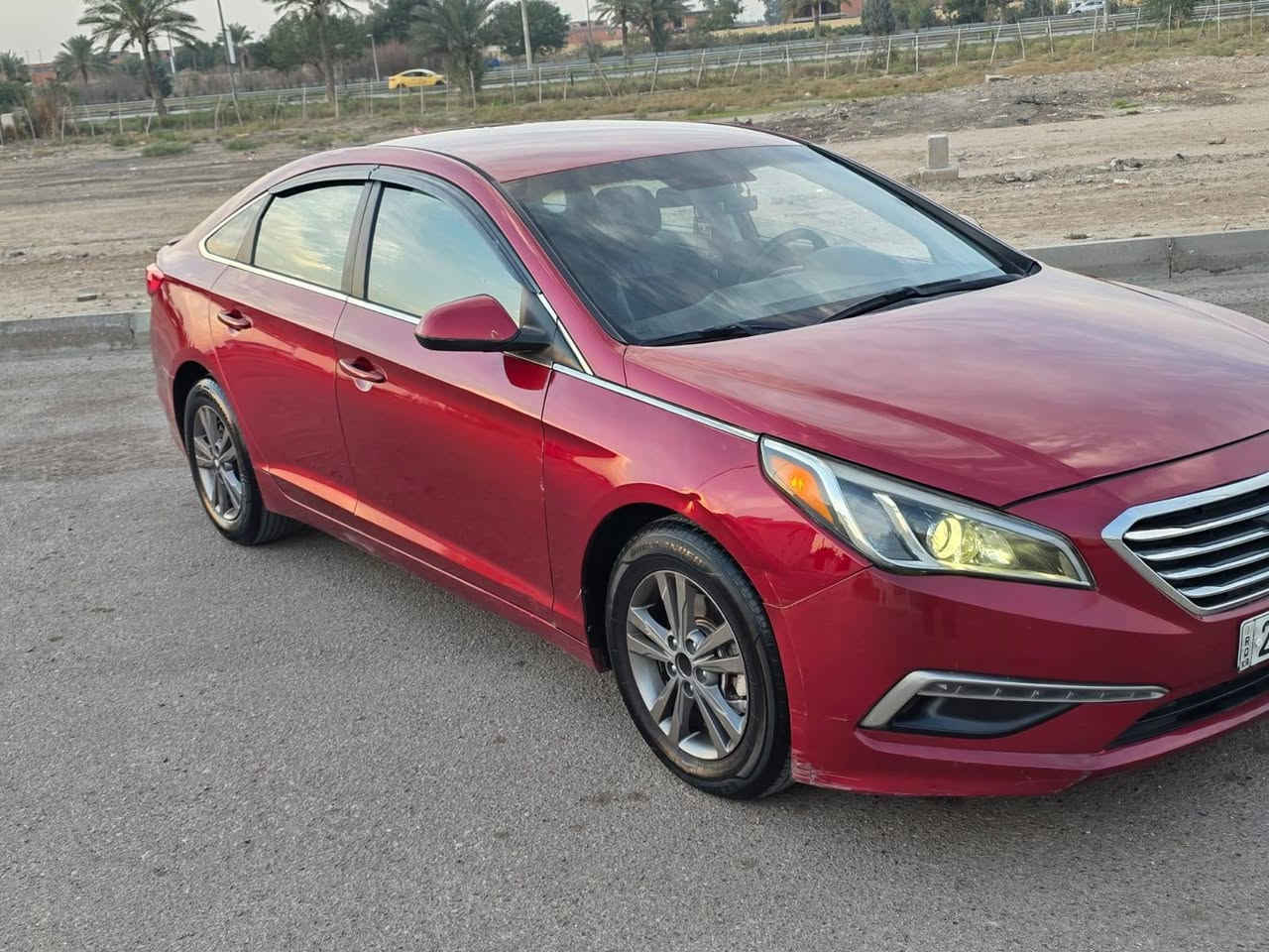 هونداي سوناتا موديل 2015 داخلة كلين فقط مازدة مكسورة وبل عراق صار بيهة صبغ جاملغ وباب السونار مرفق بل منشور السعر 112 مكان السيارة بغداد حي العامل ***********
