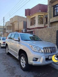 برادو 2010 أربيل البيع  هزه وفحص ورقام جديده باسمي محرك 2700  اربعه سل...