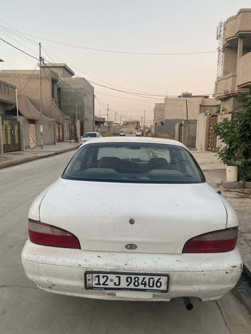 كيا كروسيدا
موديل 95
گير اوتوماتيك 
رقم انكليزي مسطره 
سنويه وهزه جديده 
كابون بانزين
سياره باسمي تحويل ثاني يوم 
كير ومحرك محورات مال مازدا 
زوج تايارات امامي جدد
الخلف نص عمر
السياره بدون ضرر فقط ضربه خفيفه ب باب الوره السكن 
ومرجعه بارد
السعر 35 وبيها مجال بسيط


**إذا كنت صاحب هذا الإعلان وتريد حذفه لأي سبب، رجاءا أرسل رسالة إلى الدعم الفني**