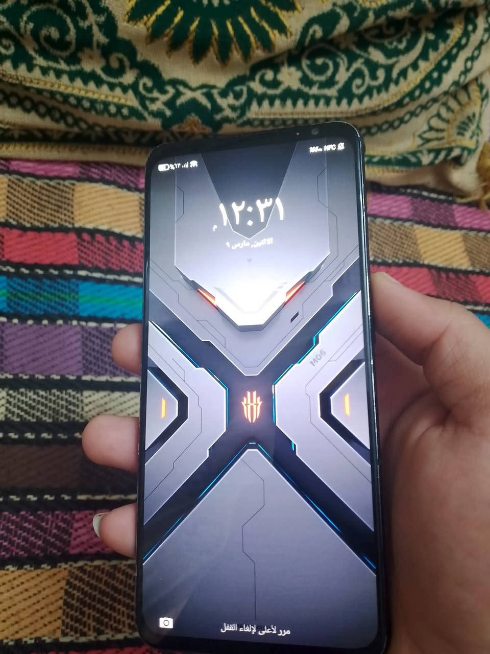 ريد ماجيك 6 للبيع نسيت اكول بالفيديو الجهاز بي شفتات مال ببجي منه وبي السعر 150 وبي مجال مكاني بغداد العبيدي رقم اتصل ***********
