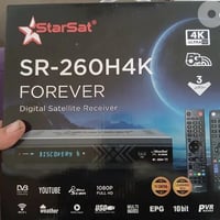 ستلايت • ستار سات SR-H260 4K • مستعمل شهر ونص