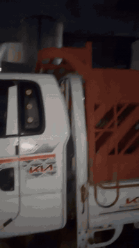 بغداد سبع قصور • شاحنة محجر • تفاصيل بالفيديو