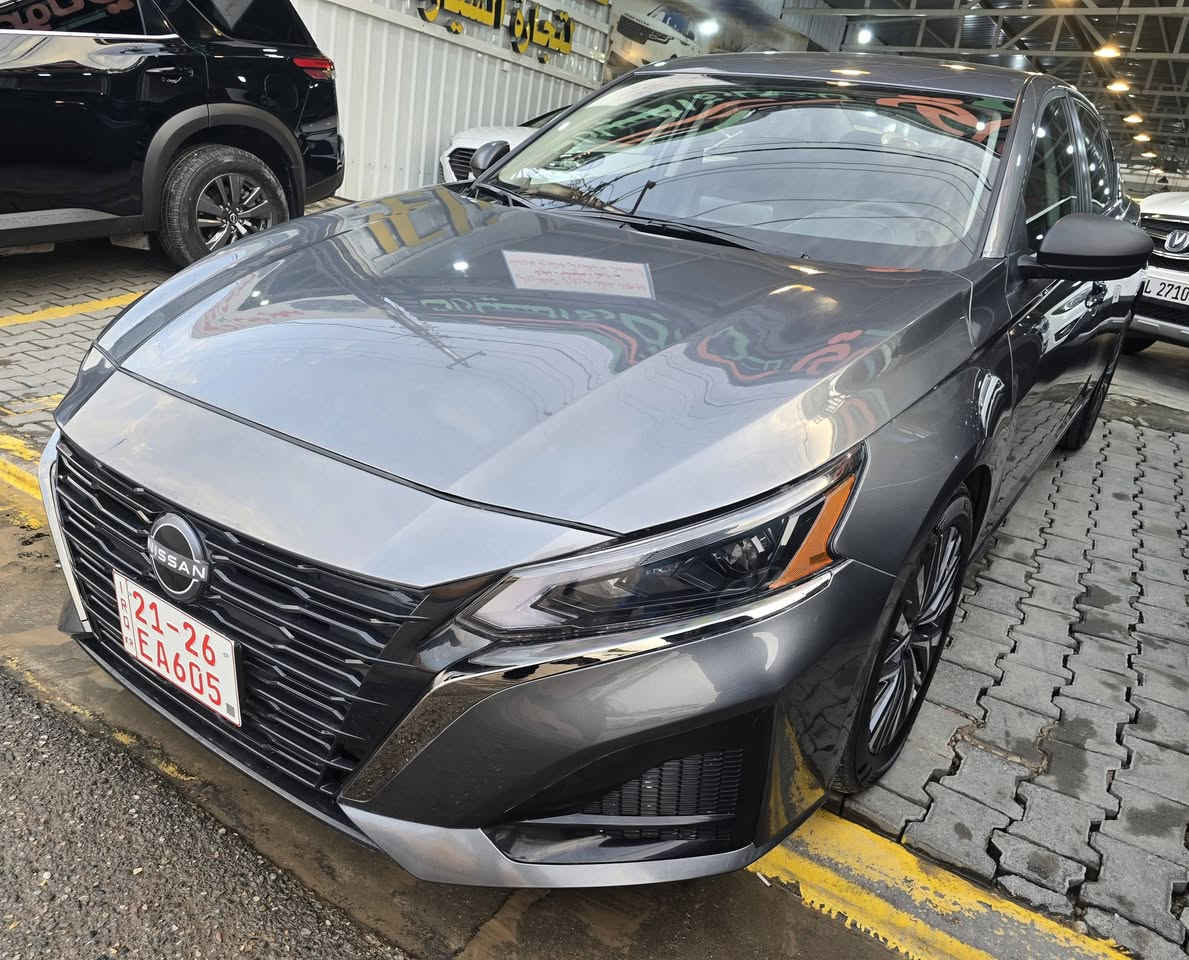 NISSAN ALTIMA   SV  2025
السعر  148 $
اللون نفطي
حادثها كما موضح بالمنشور
ايرباكهاا سستم
المواصفات الفئة ال SV 
حساس ضغط هواء الاطارات
رادار امامي + رادار جانبي + توقف ذاتي
شاشه لمس 
كشن شامو
شاشة ذكية + مخرج usb عدد 2 + مخرن taypC 
عداد المسافة :- 12 الف ميل فقط
لايت زينون + ليد نهاري 
 كشن السائق كهرباء
كاتي تترقم شمالي
 + بصمة تشغيل + تشغيل عن بعد
العنوان كركوك
رقم الهاتف :-  ***********
