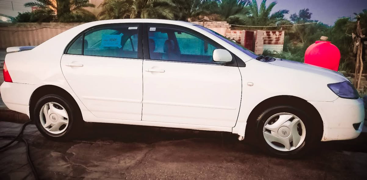 🚘 للبيع - تويوتا كورولا 2007 خليجي (أعلى فئة) 🚘
✅ محرك 1800 في في تي
✅ تبريد شغال خير من الله
✅ فتحة سقف كهربائية
✅ مرايا شفط كهربائية بلادي
✅ تقفيل أبواب وبصمة بلادي بالريمونت
✅ جميع الكهربائيات شغالة
✅ لايت زنون
✅ صبغ بلادي على الشركة
✅ سونار (حساسات) مرفق مع الصور
✅ حدادية مع تخم تاير واحد على واحد
✅ سنوية لحد 2029
🔹 السيارة نظيفة وجاهزة للاستخدام🔹
📍 العنوان: البصرة - قضاء المدينة
📞 للأتصال او  واتساب : ***********
السعر 89 وبيه مجال قليل
