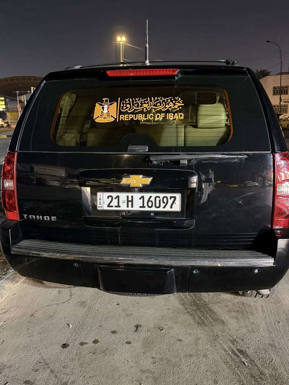 السلام عليكم تاهو موديل 2013 خليجي LTZفول سياره نضيفه حيل بس بيها طخات ممسويهن ع حطتها السعر 225 مكان السياره بغداد ***********
