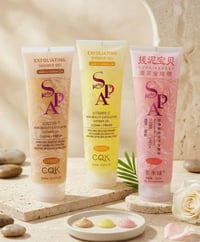 مقشر منظف • جوز الهند • فيتامين سي