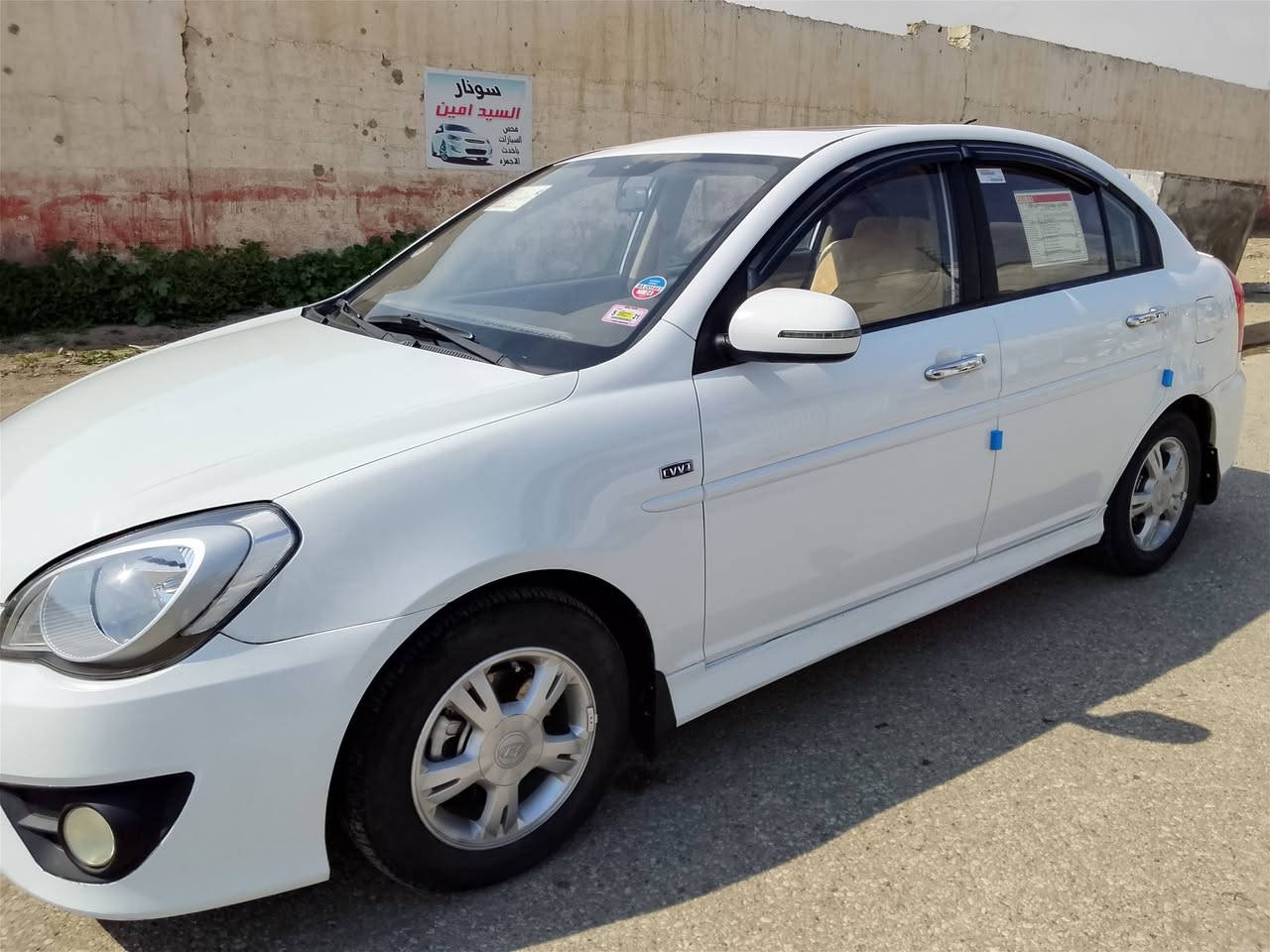 السلام عليكم هونداي اكسنت فيرنا 2010 للبيع بيه صبغ جاملغ خلفي ورا السكن فقط بدون داخل بدون بارد سياره مكينه 16شرط سياره جاهزه سلايت السعر 95 لاستفسار ***********بي واتساب
