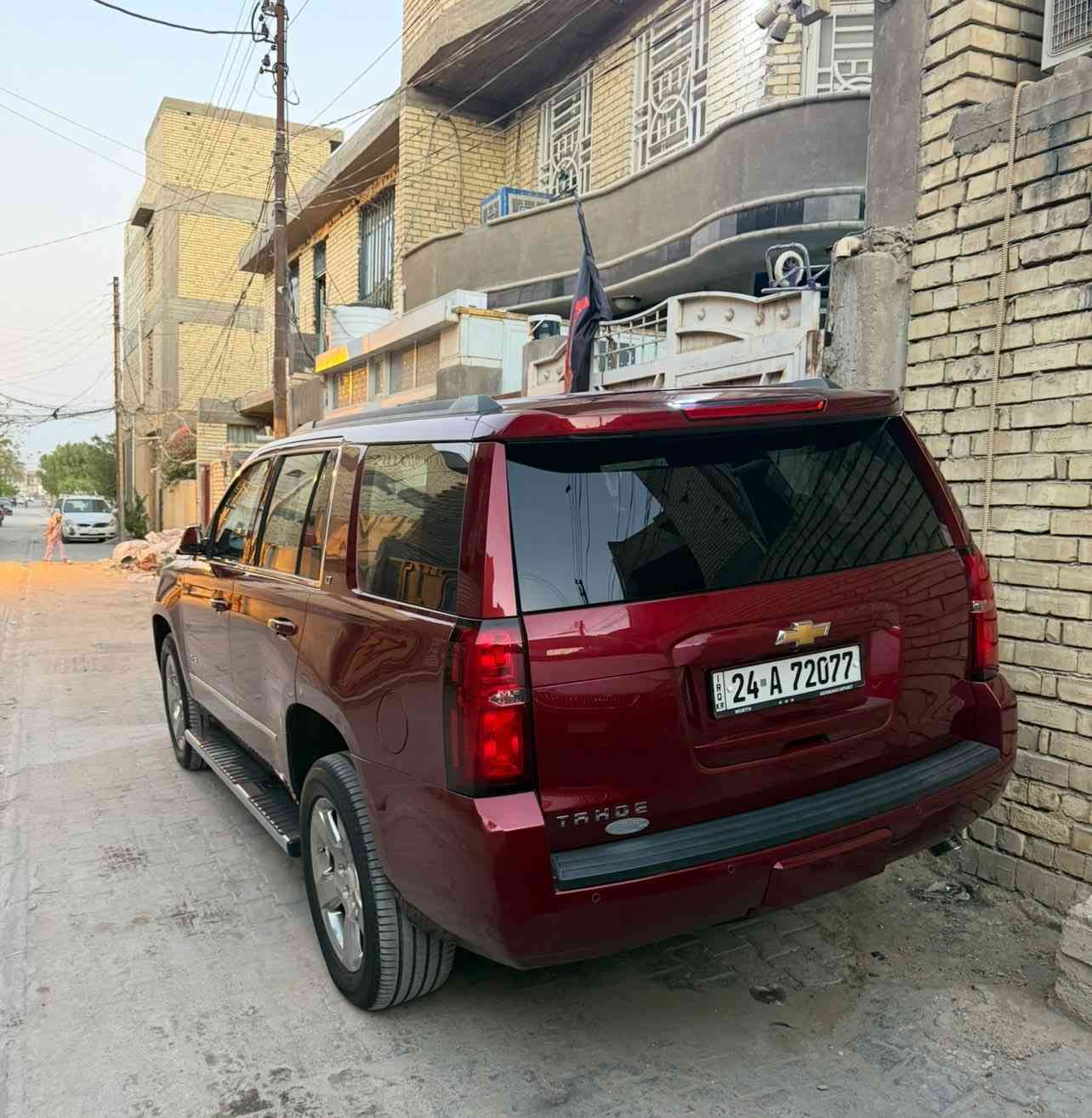 السعر 265$ وماكو هيج سعر بهل نظافة
تاهو 2017 فول 1/1 كشنات منفصل Vip

ماشية 100 ميل

حادثها جاملغين وبنيد حادث خفيف وحلو 

صور الحادث والسونار مرفقات بلمنشور 

رقم 24 دهوك بأسمي تحويل ثاني يوم 

هزة وفحص وارقام جديدات سنوية لل2030

السيارة جاهزة كير محرك تبريد صدر كلة كفالة السيارة نظيفة وما ملعوب بيهة وما بيهة اي كلوب مشتغل بلدشبول ((كير جديد قبل فترة مشدود ))

موصفات السيارة 

بصمة تشغيل وابواب وجنطة

جنطة كهرباء وحساس علرجل

جامة خلفية كهرباء 

فتحة سلايد روف

كشنات امامية خلفية كهرباء وتدفئة

كشنات vip منفصل 

شاشة وسطية شغالة بلتنتة 

ماصدات وبلاجكتورات جدد وتخم زنون الاصلي عالي ناصي بلاجكتور 

مري قلاب وكهرباء

استيرن كهرباء وتدفئة

رادارات امامية وجوانب كلة شغال 

دوسة البانزين كهرباء مانع انزلاق وتحديد مسار 

شاحن لاسلكي شغال 

صدر كلة جديد توني مبدلة 

بوليش السيارة بلكامل قبل فترة قصيرة 

دواخل السيارة نظيفة كلش

السيارة مال جناي وما متعوبة ابد برغي متذب عليهة 

مكان السيارة كربلاء 

السعر 265‎$ وبيها مجال بسيط

 للأستفسار ***********
