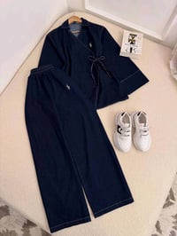 طقم قطعتين جينز كابوي القياسات- 38 40 _42-44-46-48