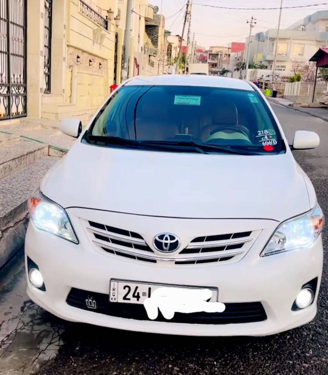 كرولا 2012خليجي بي دعم رشبوش محرك 16كير و محرك و تحويل ب شرط سنوي جديد 2029سعر 115مجال 
*********** دهوك, العراق
