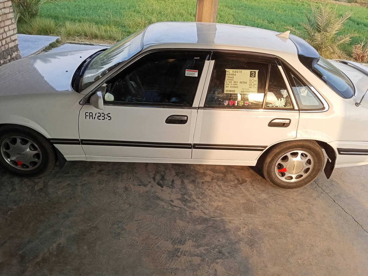 سلام عليكم دايو برنس للبيع موديل ٩٥ رقم بغداد مشروع وطني
كير اوتوماتيك 

تراي السياره حلو 

صدر خلفي امامي جديد 

 تخم تايرات جديد 

سياره حلوه داخل كله جديد 

خارج سياره كلش حلو 

تبريده شغال 

سياره مصبوغه لجماليه حزام

 سعر 45 وبيها مجال

 العنوان محافظه الانبار قضاء الكرمه
رقم صاحب السياره ***********
