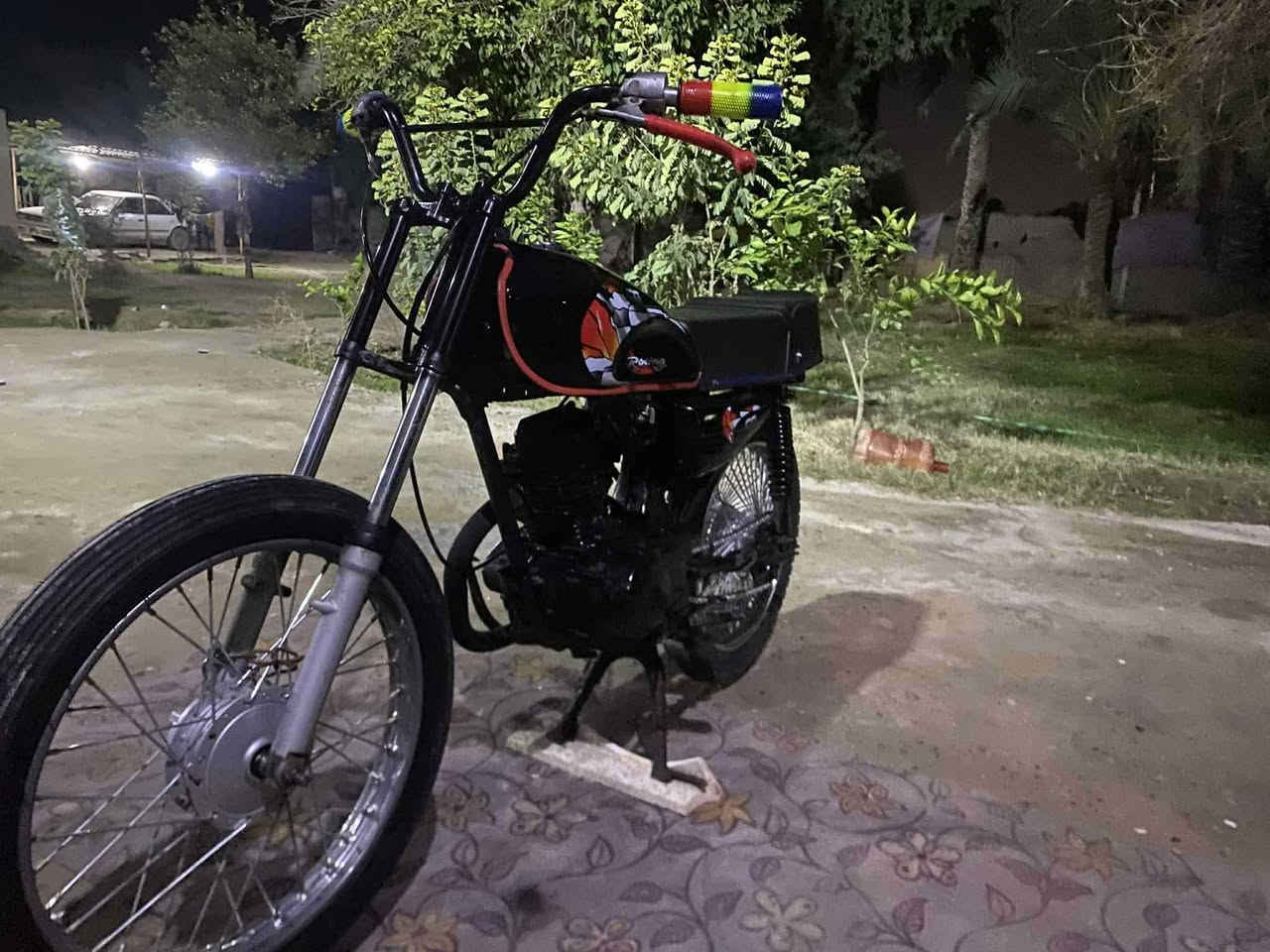 سلام عليكم 
دراجه حربي محرك نامه برو والشاصي تايكر اوراق اصولي 
سعر 395 وبيه مجال للشراي 
مكاني بابل محاويل 
رقم ***********
