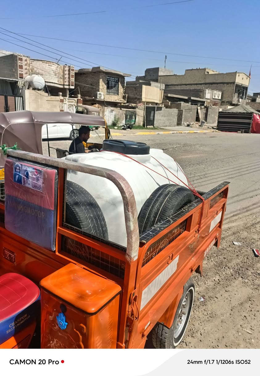 السلام عليكم للبيع تانكي مستعمل ٥٠٠ لتر استخدامه اقل الاسبوع هو والهوز مالته كلش نضيف ما اشتغلنا بي ماخذه هو والهوز ب٧٥ 
سعره قفل ٦٥ عنوان بغداد مدينة الصدر 
***********

