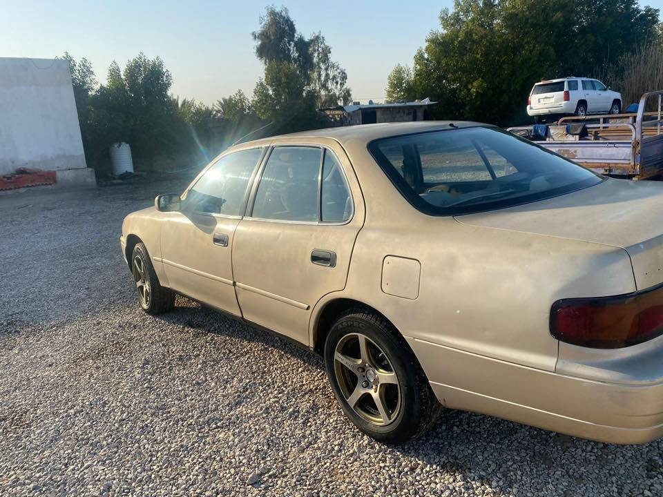 كامري موديل 97 رقم بغداد محرك 2200 أبو الكف
سيارة بسمي للاستفسار ‭٠٧٨٤ ٢٢٩ ١٥٠٦‬
