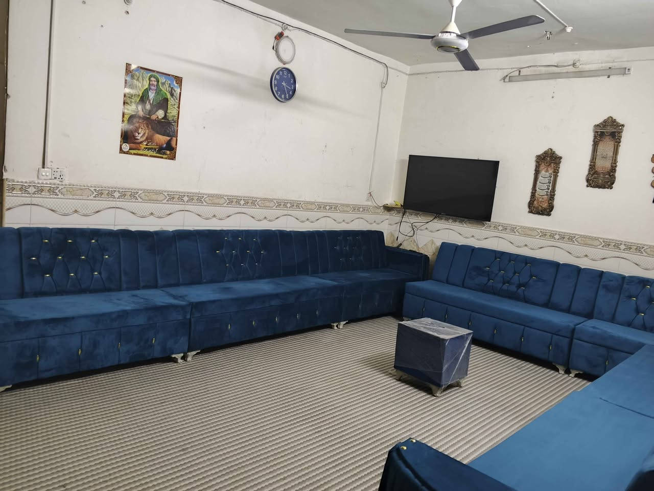 تخم ديوان غير مستخدم 16متر ونص شغل درجه اولئ بعد ويا 3 قطع مامصورتهن اليريده يتفضل خاص النجف, العراق


**إذا كنت صاحب هذا الإعلان وتريد حذفه لأي سبب، رجاءا أرسل رسالة إلى الدعم الفني**