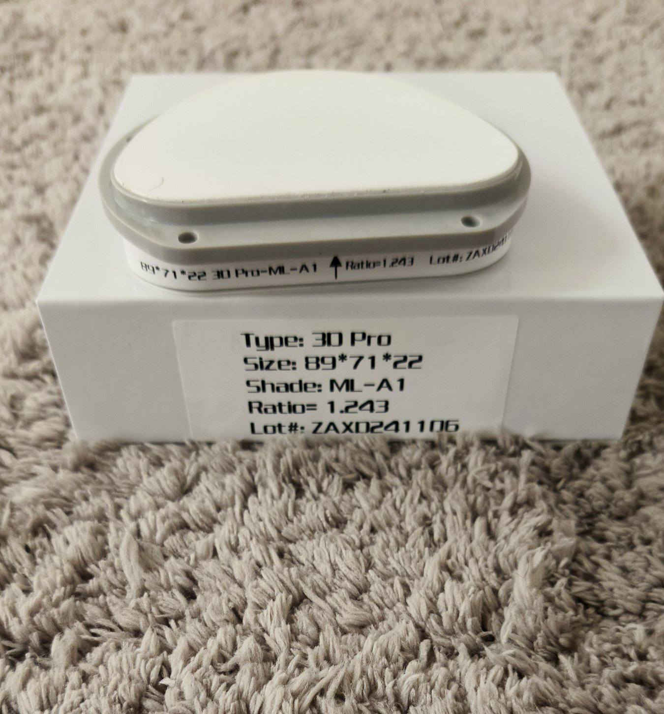 زاركون صناعة اسنان متوفر 3 قطع توصيل موجود


**إذا كنت صاحب هذا الإعلان وتريد حذفه لأي سبب، رجاءا أرسل رسالة إلى الدعم الفني**