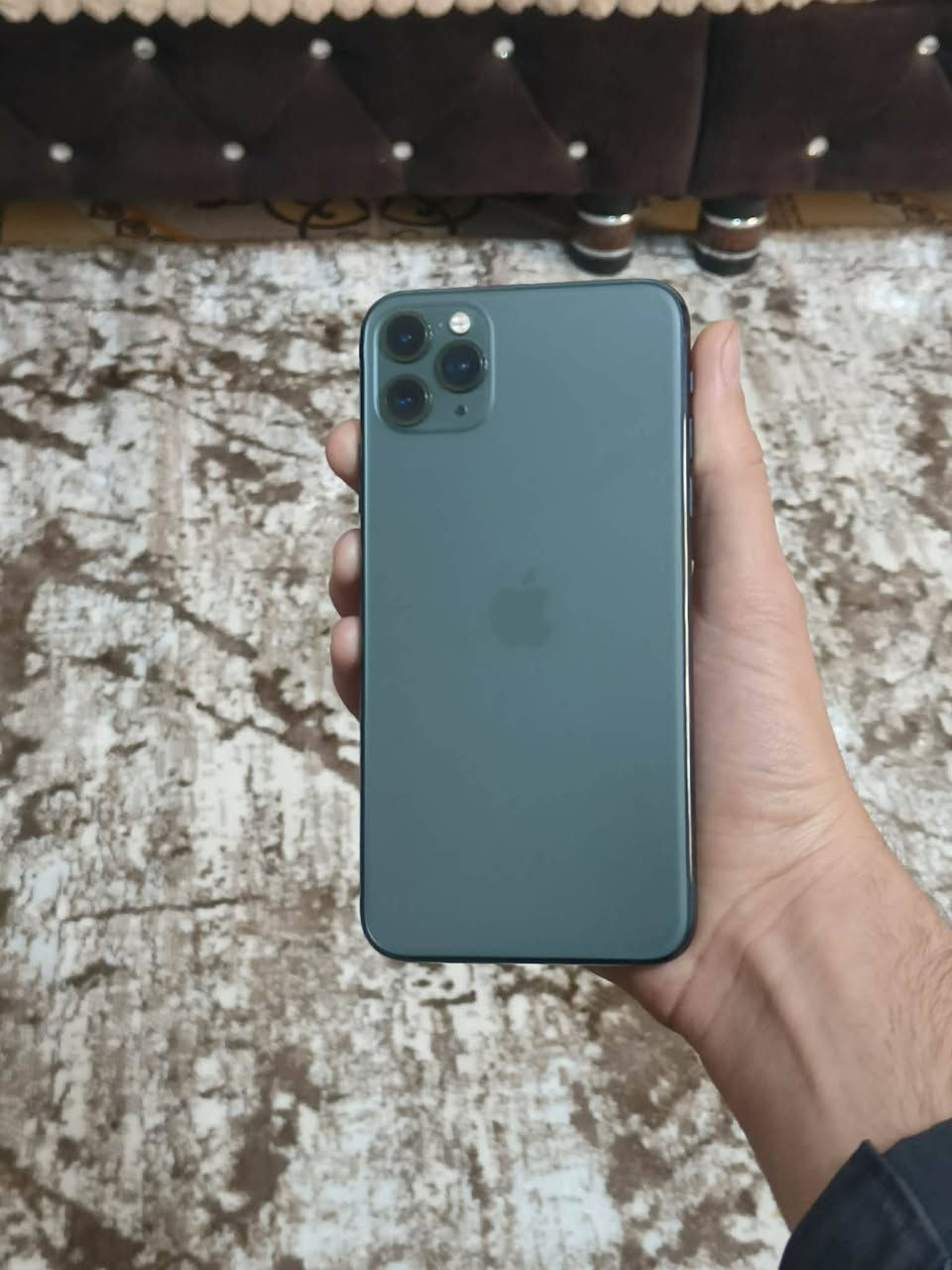 ايفون 11 برو ماكس
مبدل شاشه اصليه ثلاث خيارات 

مبدل بطاريه اصليه 100

فيس ايدي واكف

ذاكره 256

تك سيم

السعر 190 وبي مجال بسيطط

الموقع حي الصحه جانب الأيمن

للأستفسار ***********
