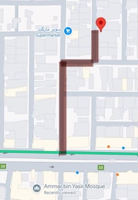 🏞️قطعة ارض للبيع 📐المساحة ١٠٠ متر (واجهة ٥م- النزال ٢٠م) 📍الشعب-مقابل ...