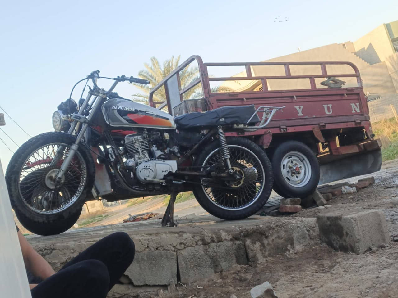 دراجه للبيع موديل 17 نامه كامه مكمله كلك كلك كلك ماكني ديالى الخالص سعره (200)بيه مجال ***********
