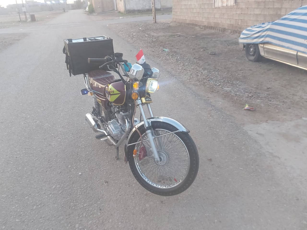 للبيع دراجه نامه موديل 25ممفتوح انضف من صوره مكانها تكريت ***********سعرها 600وبيها مجال
