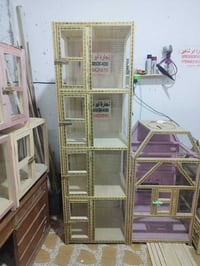 خانات طيور  اقفاص   حسب القياسات والطلب  للتواصل خاص او ع الرقم  07830...