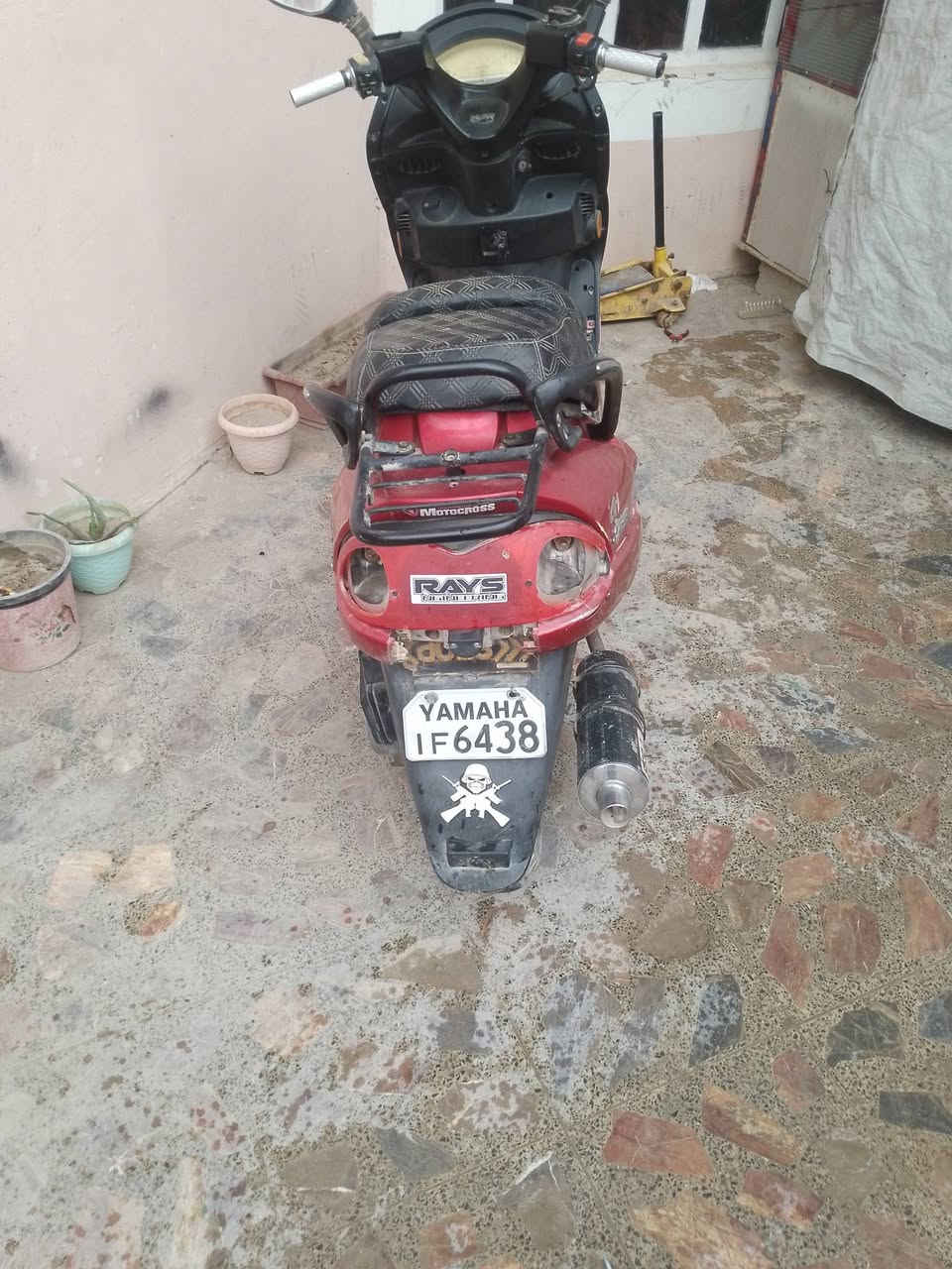 السلام عليكم دراجه ارنب كله شغاله مكينه شرط لايت اشاير دبل اشاير كله شغاله سرعته 140 
للبيع السعر 325 وبي مجال 
مكان تكريت 
***********
