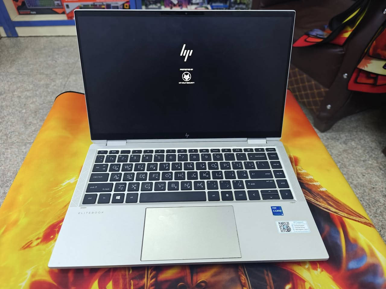 🔥 عرض خاص على آخر قطعة!

💰 السعر النهائي: 635 ألف عراقي 

💻 HP EliteBook x360 1030 G8 –الجيل الحادي عشر

 لمس وقلاب 360

🔧 المواصفات الأساسية:
✔️ المعالج: Intel Core i5-1135G7 – الجيل 11
✔️ الرام: RAM:16GB DDR4
✔️ التخزين: 512GB SSD
✔️ كرت الشاشة: Intel Iris Xe Graphics
✔️ الشاشة: 13.3" FHD لمس – قابلة للدوران 360
✔️ النظام: Windows 11 Pro الاصلي مفعل
✔️ الحماية: بصمة وجه + بصمة إصبع أمان عالي وسرعة 

🔌 المخارج والاتصالات المتوفرة:

2× USB-C Thunderbolt 4
USB 3.2 Type-A
HDMI 2.0
منفذ سماعات 3.5mm
Wi-Fi 6 + Bluetooth 5.2

كاميرا HD مع غالق خصوصية

✅ المزايا الإضافية:

نسبة نظافة عالية جداً – استخدام أوروبي نظيف
يأتي مع جنطة + شاحن أصلي
بطارية قوية وأداء سريع
وزن خفيف وتصميم راقي جداً

🎯 مناسب لـ:
• الدراسة والدوام
• الاجتماعات أونلاين
• التصفح والفيديوهات
• التصميم الخفيف وبرامج الأوفيس

📞 للحجز والاستفسار:
📱 واتساب: ***********
📞 اتصال مباشر: ***********
