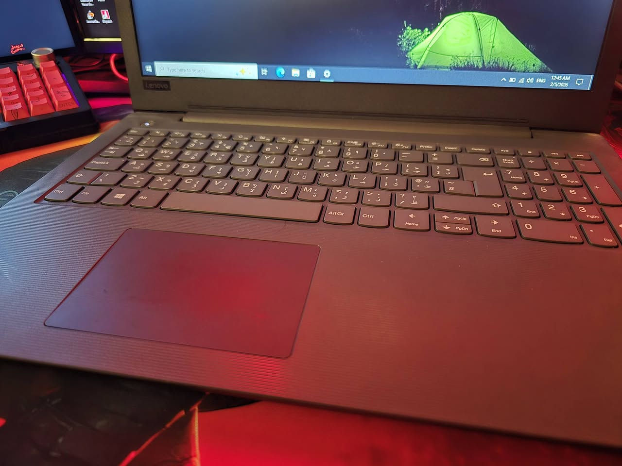 Lenovo v130
Cpu

Intel(R) Celeron(R) CPU 3867U @ 1.80GHz

 Ram 4gb 2400 Mhz ddr4.

موجود مكان رام ثاني فارغ للتطوير

Gpu Intel(R) HD Graphics 610

Ssd 128 o1 hdd 500

Screen 15 inch Hd
النظافة فوول بدون اي مشكلة او شخط او نقص

السعر 125 الف
المكان بغداد المشتل
***********
